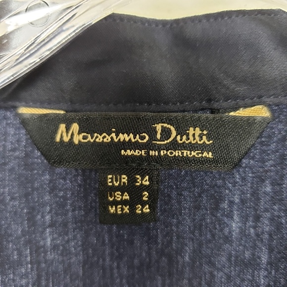 MASSIMO DUTTI floral print blouse - Picture 4 of 7